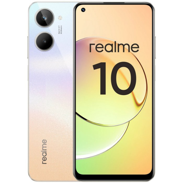 Купить Смартфон realme 10 8/256 ГБ RU, белый